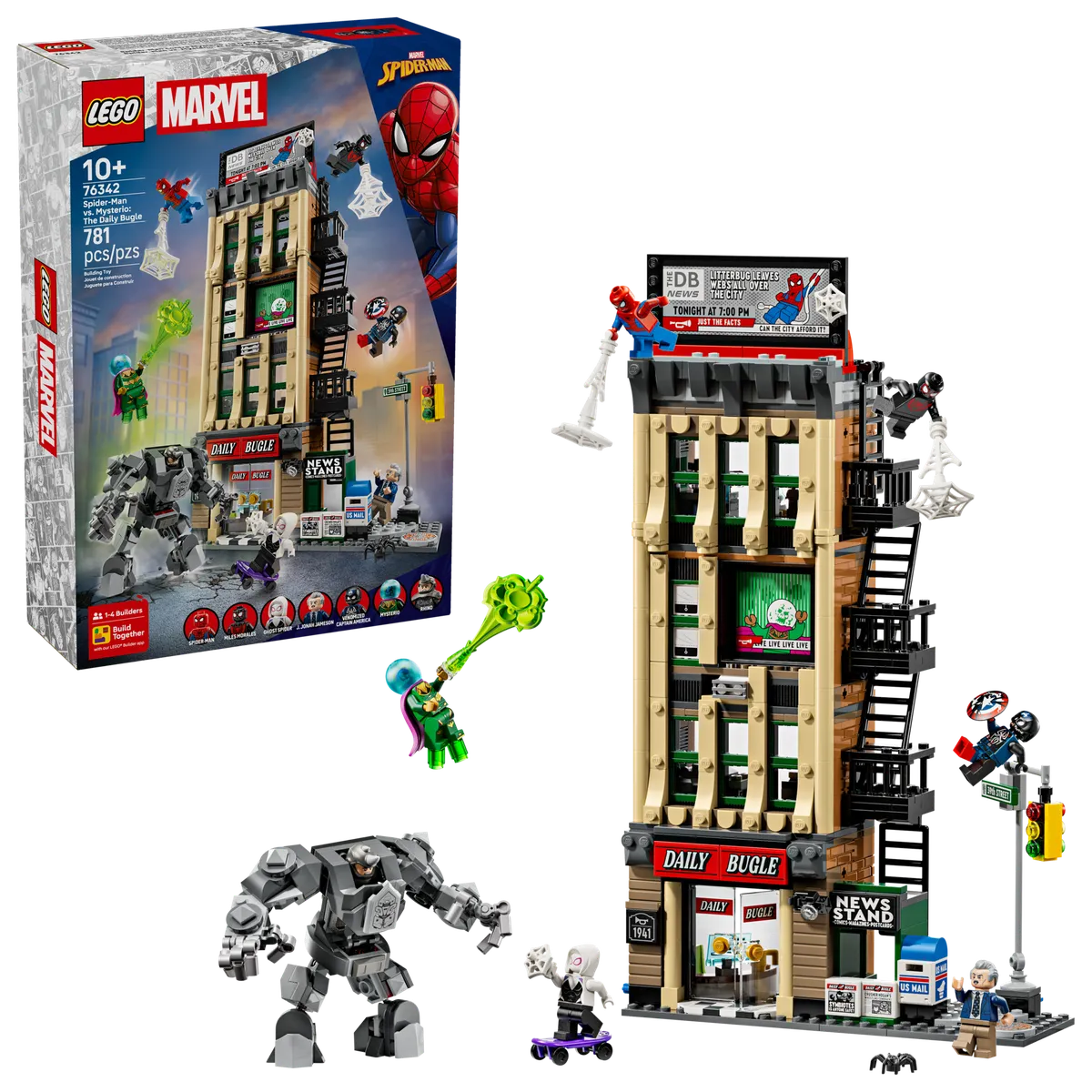 LEGO Spider-Man vs. Mysterio: The Daily Bugle (76342) - Bild 4