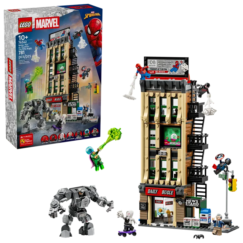 Spider-Man vs. Mysterio: The Daily Bugle de LEGO – photo du produit 2 sur 10