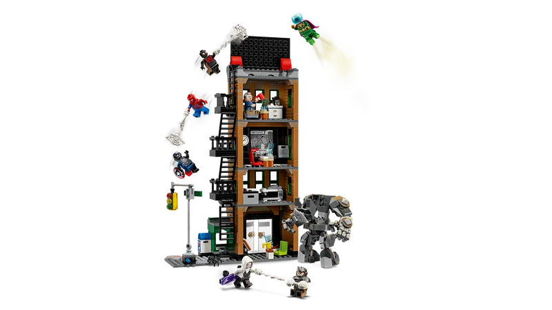 LEGO 76342 Spider-Man vs. Mysterio: The Daily Bugle detail image