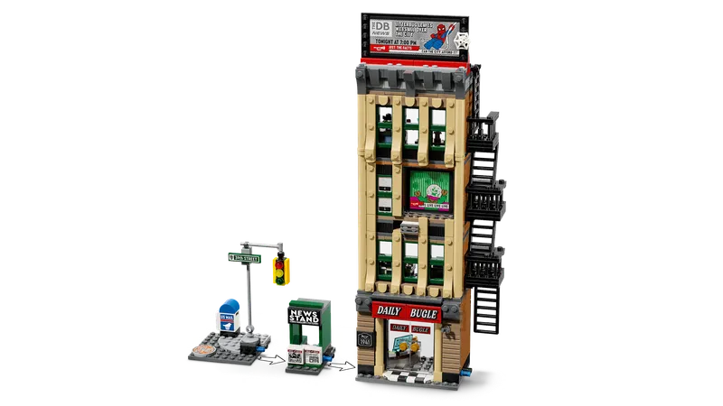 Spider-Man vs. Mysterio: The Daily Bugle de LEGO – photo du produit 4 sur 10
