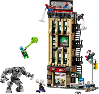 Spider-Man vs. Mysterio: The Daily Bugle de LEGO – photo du produit 1 sur 10