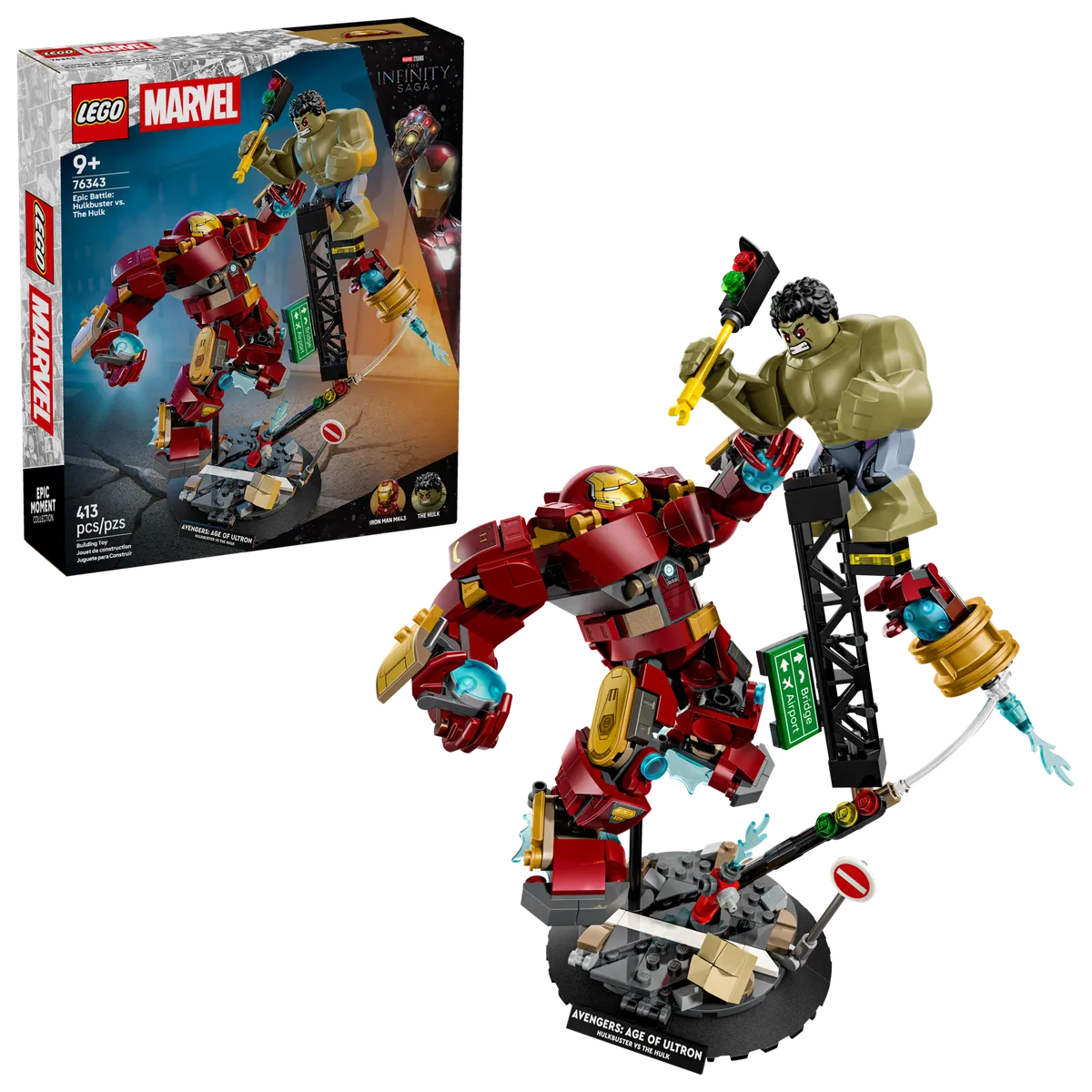 LEGO Epic Battle: Hulkbuster vs. The Hulk (76343) - Bild 4