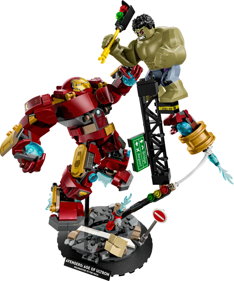 LEGO 76343 Epic Battle: Hulkbuster vs. The Hulk, 413 stenen
