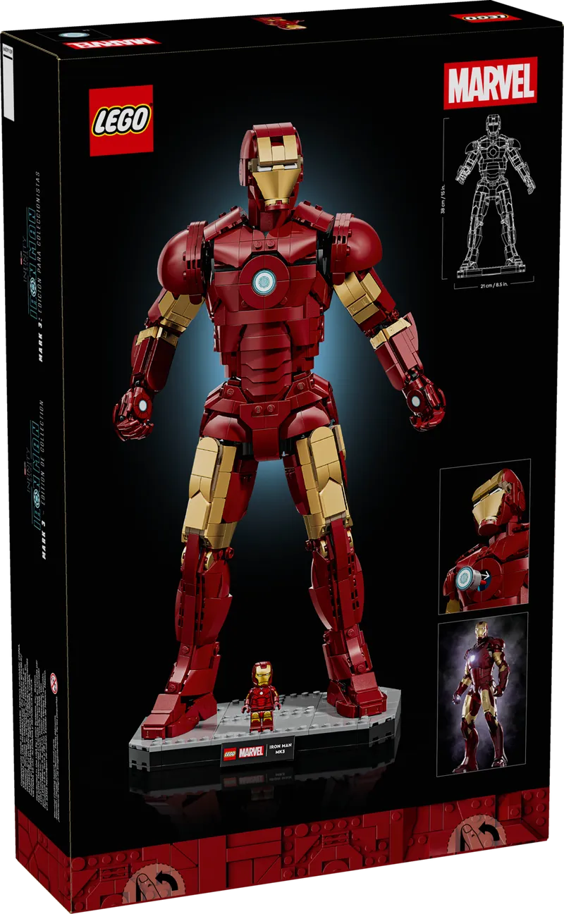Iron Man Mark 3 Collectors' Edition fra LEGO – produktbillede 15 af 15