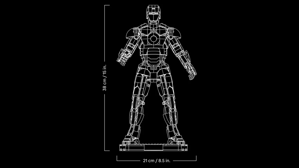 LEGO Iron Man Mark 3 Collectors' Edition (76344) - Bild 5