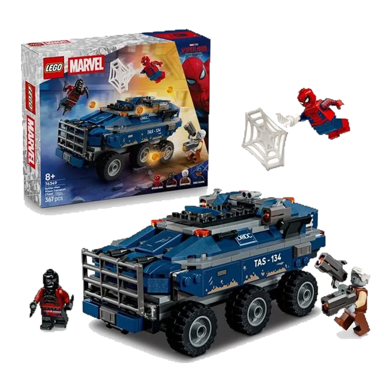 Spider-Man Prison Transport Chase