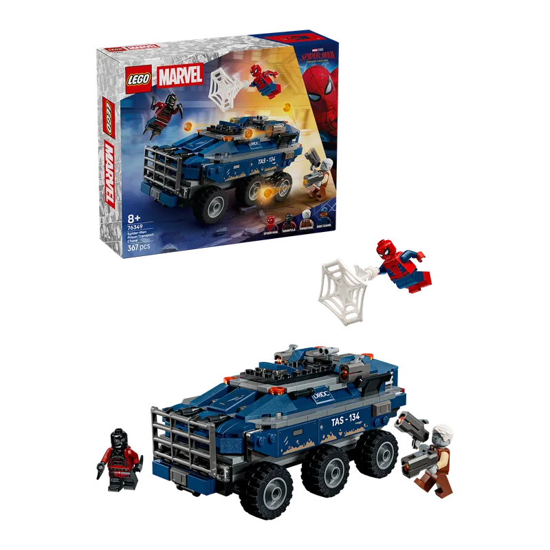 Spider-Man Prison Transport Chase