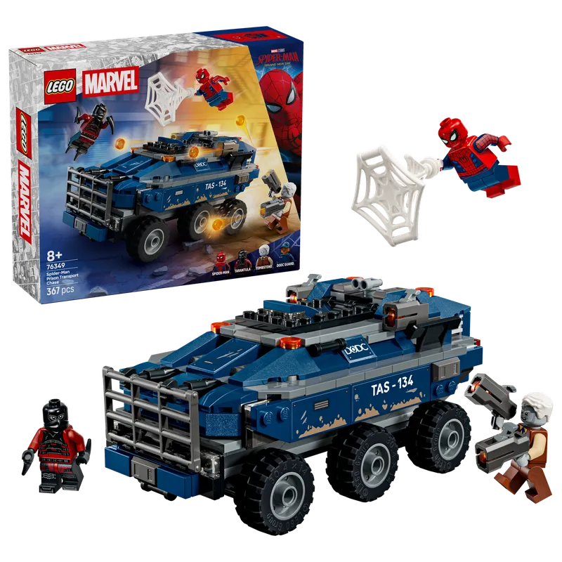 Spider-Man Prison Transport Chase von LEGO – Produktfoto 2 von 12