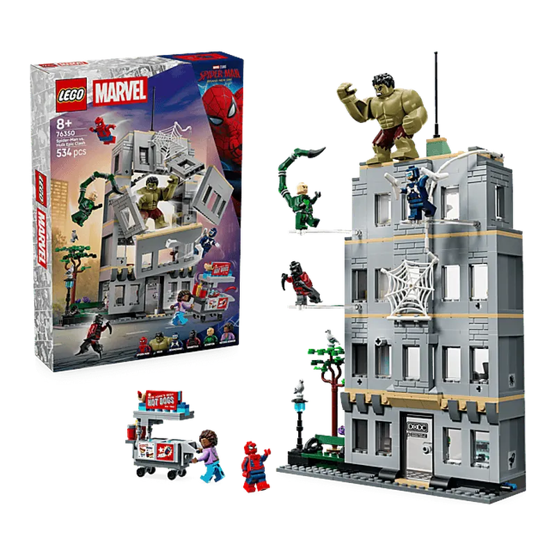 Spider-Man vs. Hulk Epic Clash