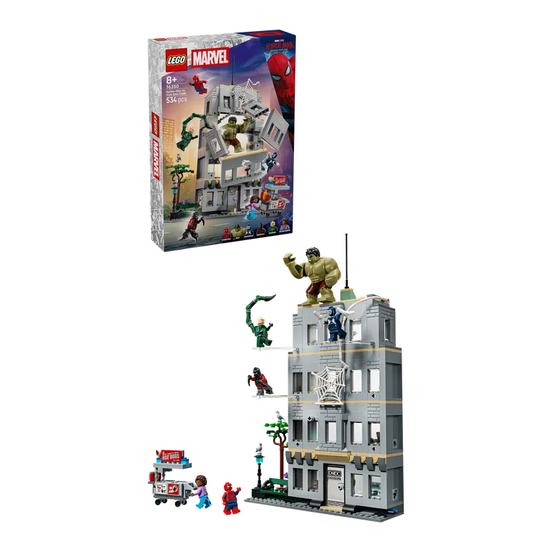 Spider-Man vs. Hulk Epic Clash