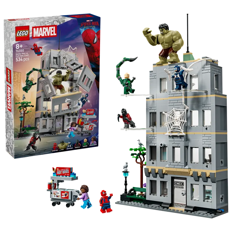 Spider-Man vs. Hulk Epic Clash fra LEGO – produktbillede 2 af 7