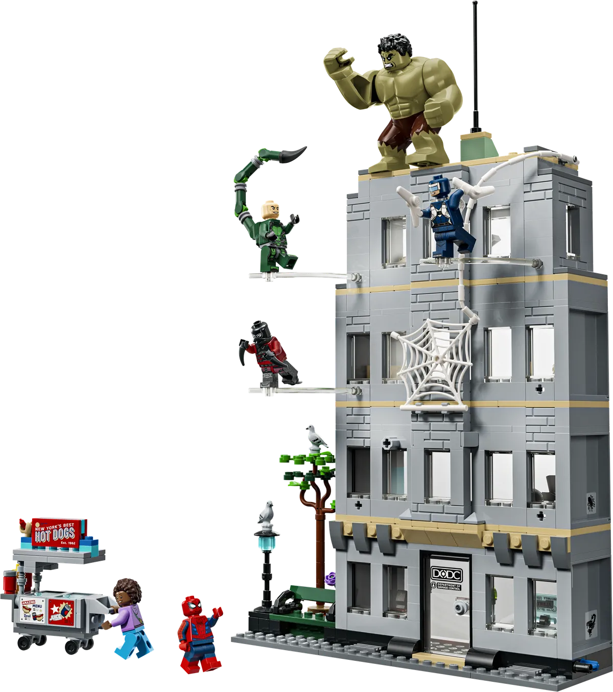 LEGO Spider-Man vs. Hulk Epic Clash (76350)