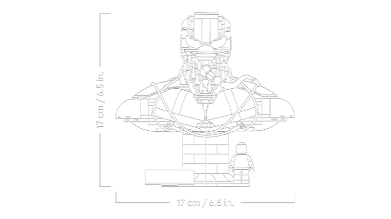 Venom Bust von LEGO – Produktfoto 6 von 21