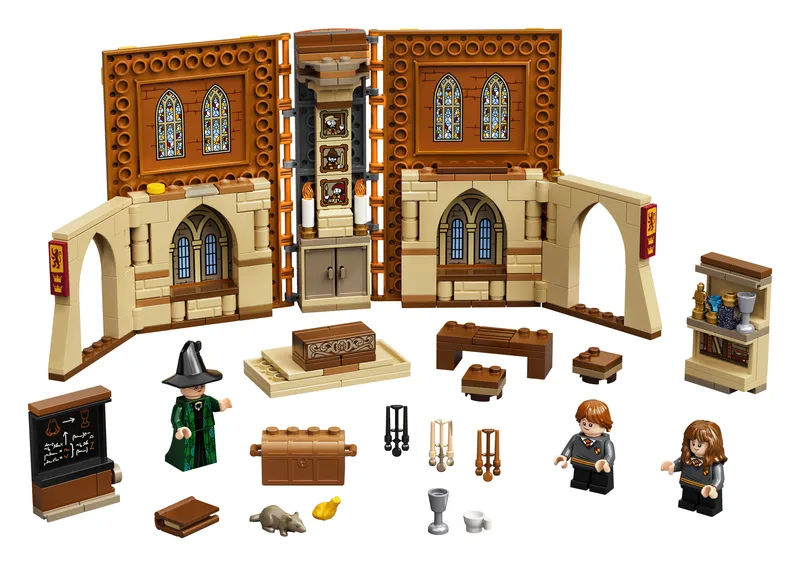 Hogwarts Moment: Transformatie-les – Een Magische Les in LEGO Blokken