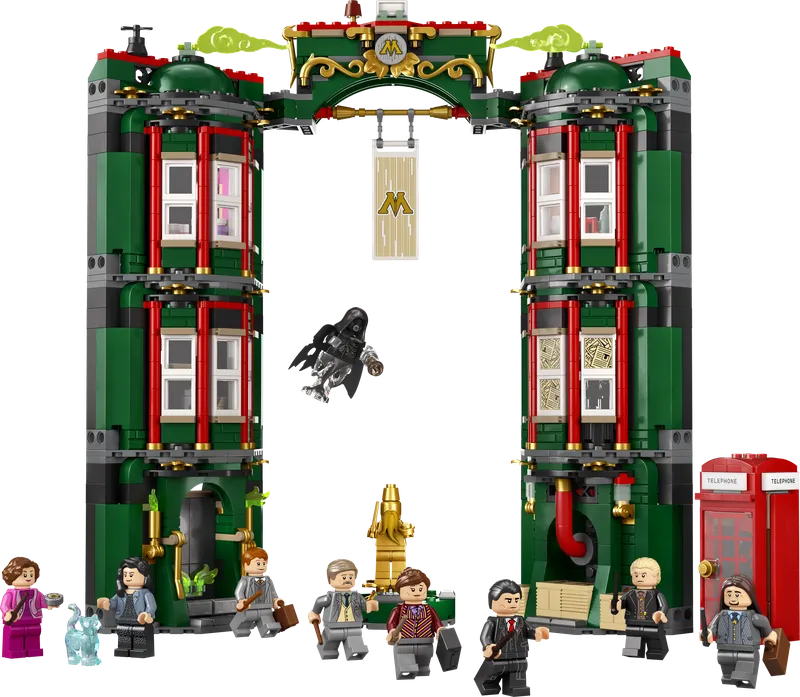 Het Ministerie van Magie: Een Magisch Hoofdkwartier in LEGO®