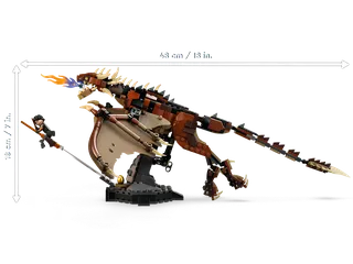 Hungarian Horntail Dragon de LEGO – photo du produit 7 sur 9
