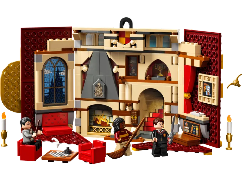Vlag voor Gryffindor: Laat uw Gryffindor-trots zien met dit LEGO model