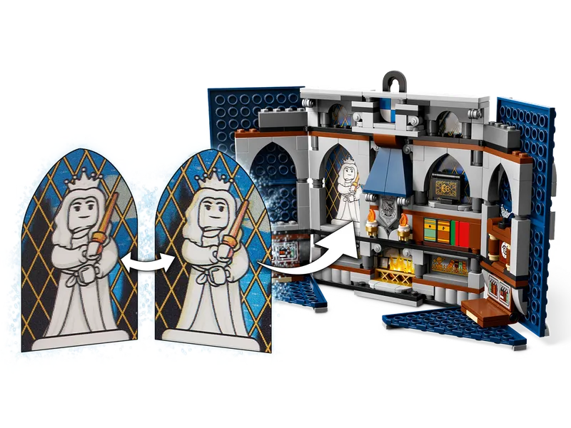 Ravenclaw™ House Banner de LEGO – photo du produit 3 sur 9