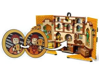 Hufflepuff™ House Banner de LEGO – photo du produit 3 sur 9