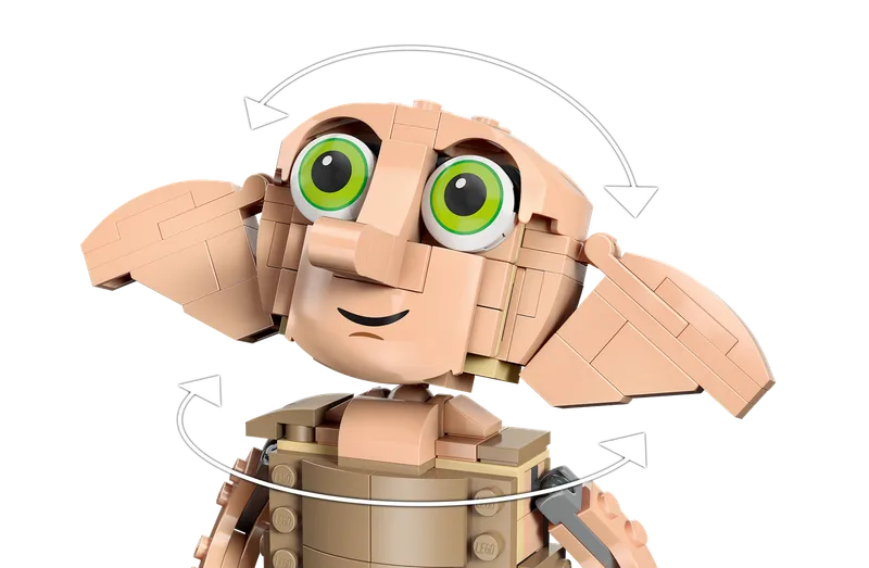 LEGO 76421 Dobby the House-Elf (2023) detail image