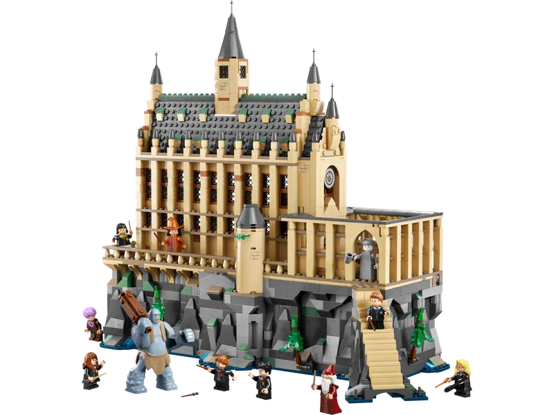 LEGO 76435 Kasteel Zweinstein: de Grote Zaal, 1.732 stenen