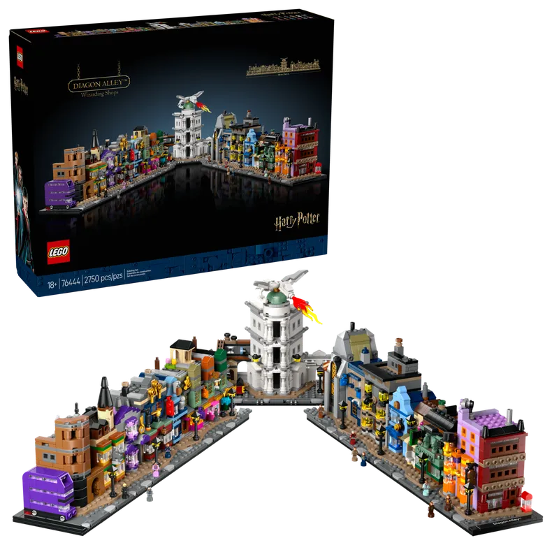 LEGO 76444 Diagon Alley Wizarding Shops detail image