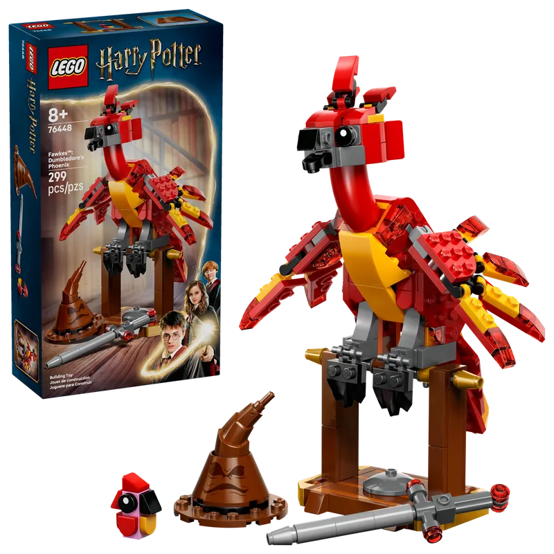 Felix: de feniks van Perkamentus van LEGO – productfoto 2 van 10