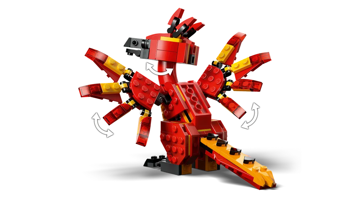 LEGO Fawkes™: Dumbledore's Phoenix (76448) - afbeelding 2