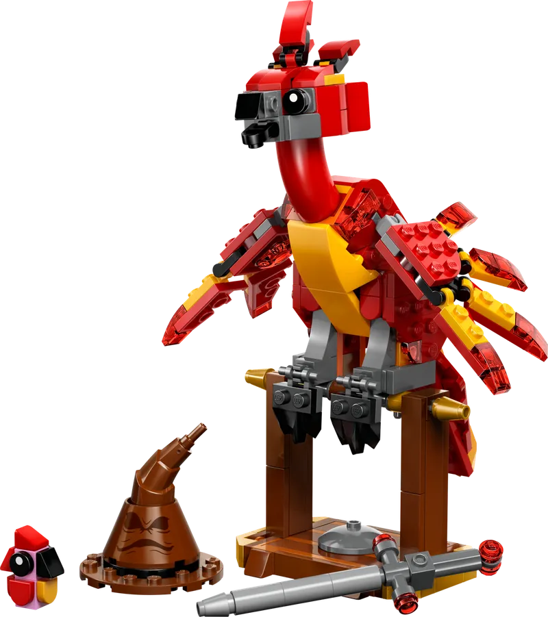 LEGO 76448 Felix: de feniks van Perkamentus, 299 stenen