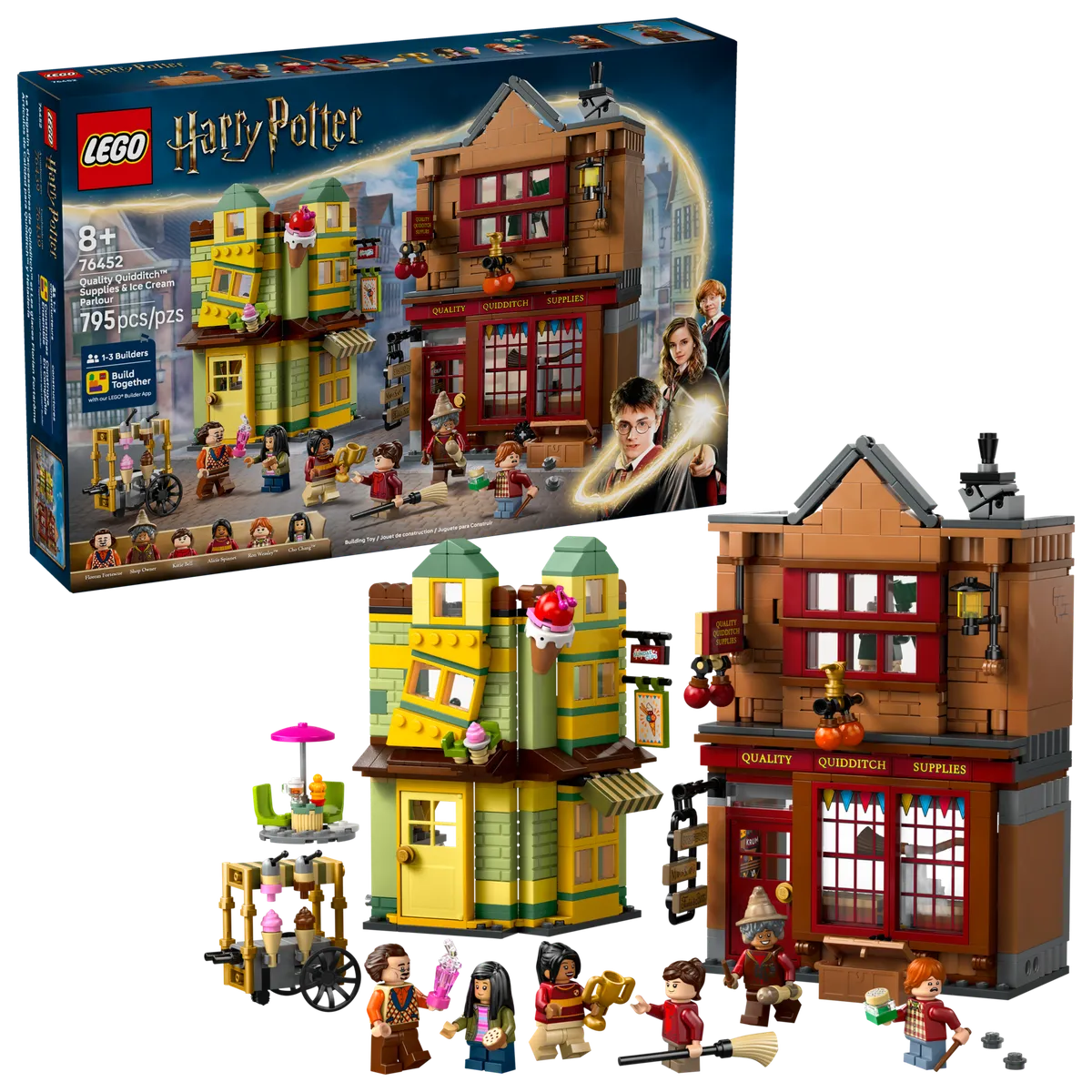 LEGO Quality Quidditch™ Supplies & Ice Cream Parlour (76452) - Bild 4