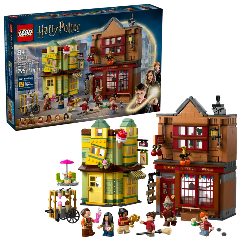 Quality Quidditch™ Supplies & Ice Cream Parlour by LEGO – product photo 2 of 10