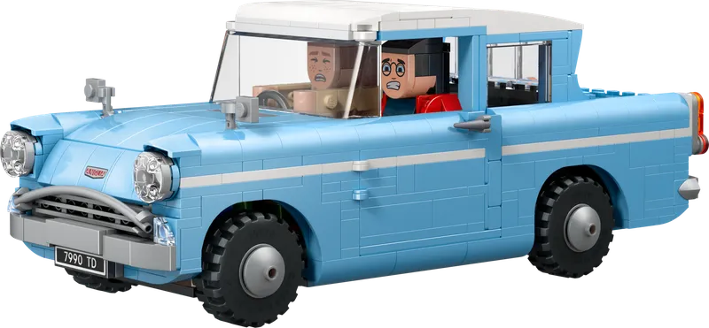 Betoverde vliegende Ford Anglia