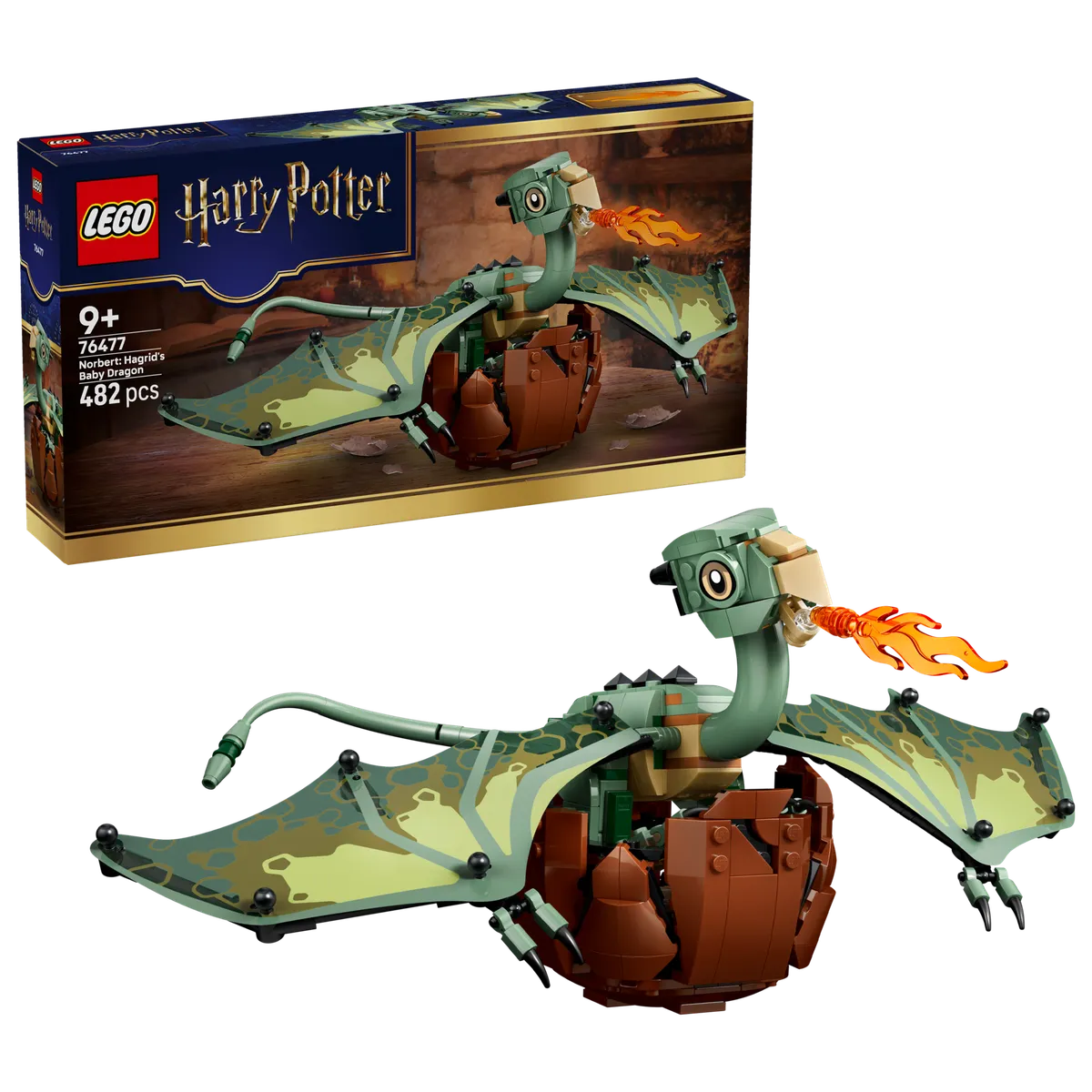 LEGO Norbert: Hagrid's Baby Dragon (76477) - Bild 4