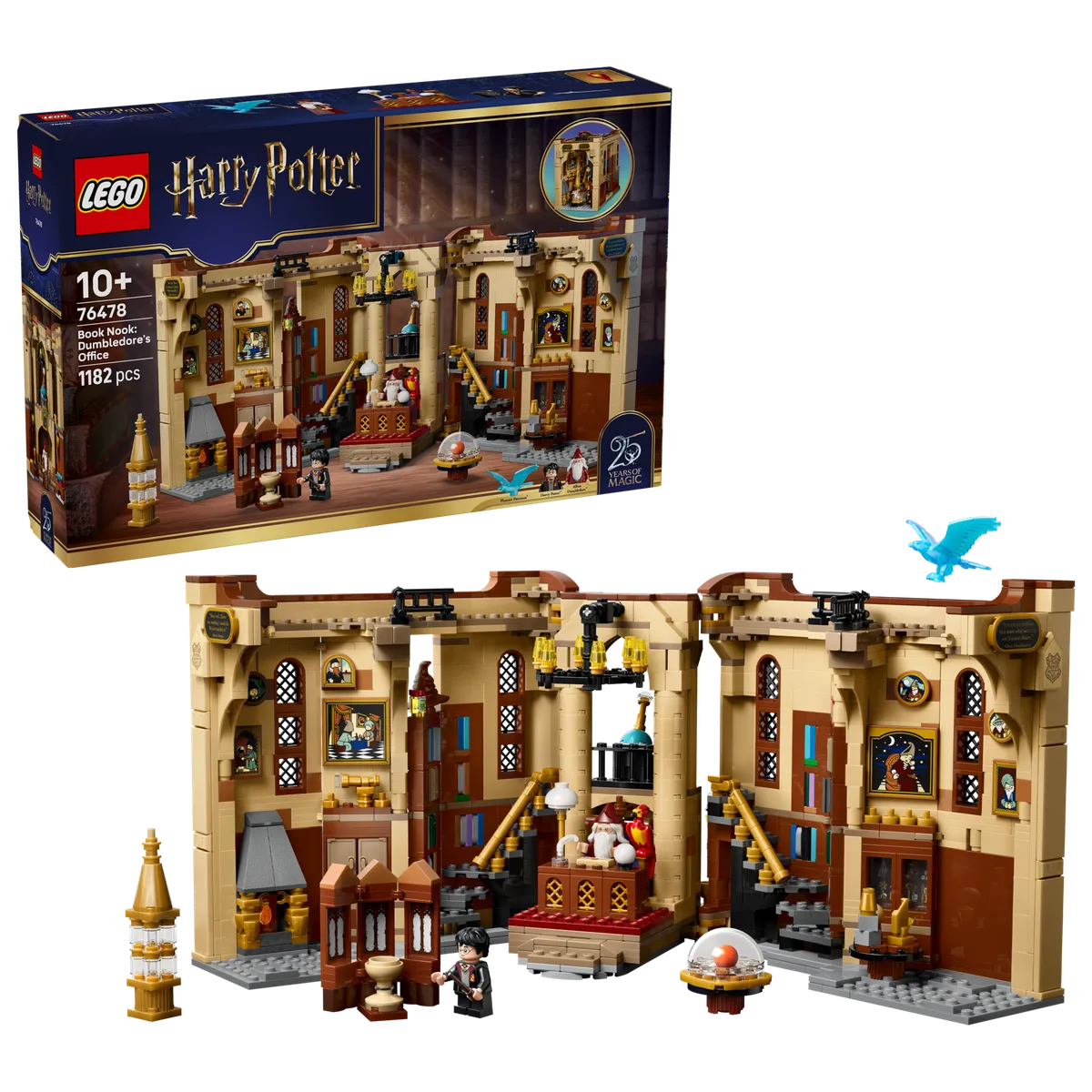 LEGO Book Nook: Dumbledore's Office (76478) - Bild 9