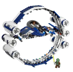 LEGO Jedi Starfighter with Hyperdrive Booster Ring (7661)