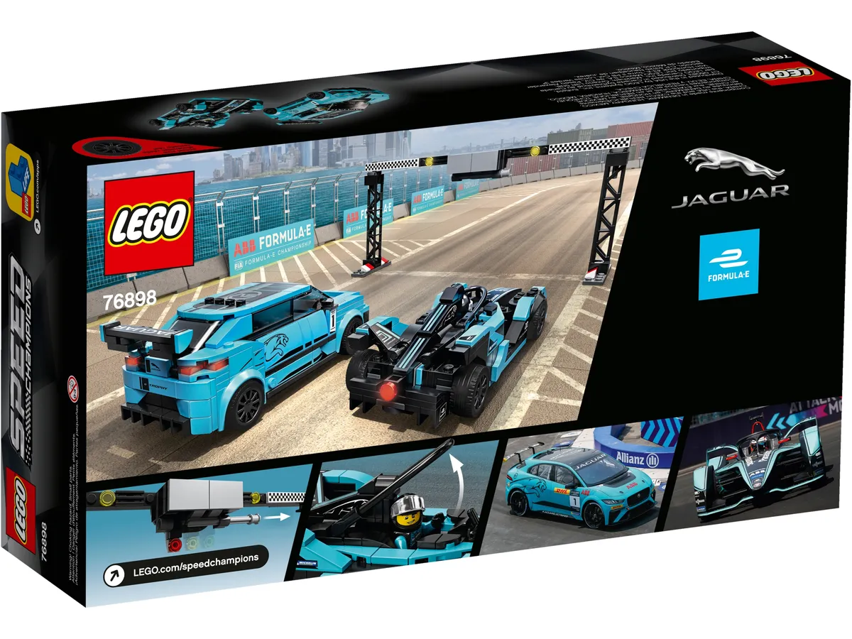 LEGO Formula E Panasonic Jaguar Racing GEN2 car & Jaguar I-PACE eTROPHY (76898) - Bild 4