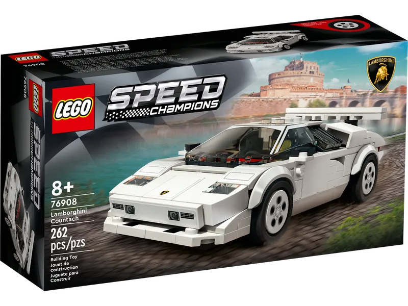 Lamborghini Countach van LEGO – productfoto 2 van 6