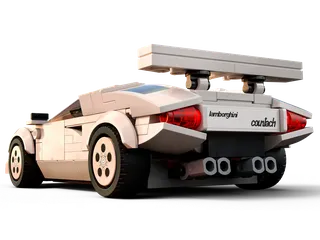 Lamborghini Countach van LEGO – productfoto 4 van 6