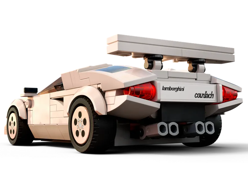 Lamborghini Countach van LEGO – productfoto 4 van 6