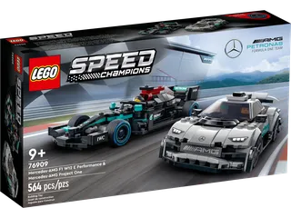 Mercedes-AMG F1 W12 E Performance & Mercedes-AMG Project One von LEGO – Produktfoto 2 von 11