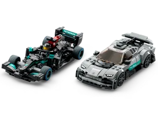 Mercedes-AMG F1 W12 E Performance & Mercedes-AMG Project One von LEGO – Produktfoto 3 von 11