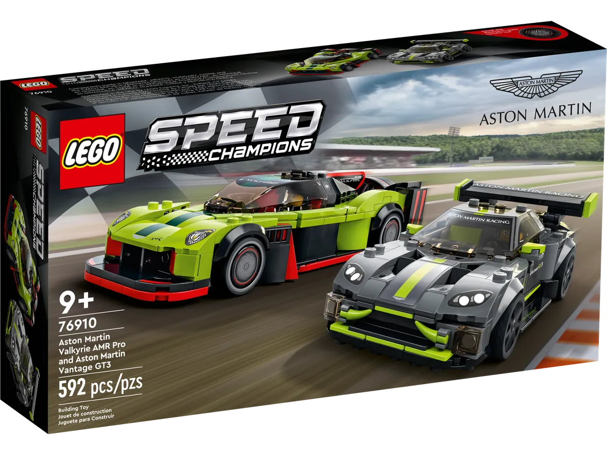 LEGO Aston Martin Valkyrie AMR Pro and Aston Martin Vantage GT3 (76910) - Bild 1