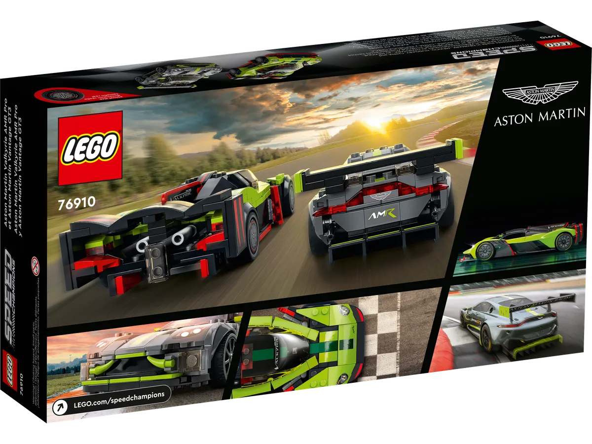 LEGO Aston Martin Valkyrie AMR Pro and Aston Martin Vantage GT3 (76910) - Bild 6
