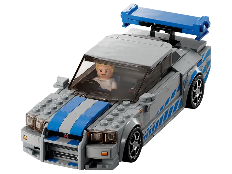 LEGO 76917 2 Fast 2 Furious Nissan Skyline GT-R (R34) detail image
