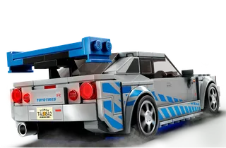 2 Fast 2 Furious Nissan Skyline GT-R (R34) von LEGO – Produktfoto 4 von 9