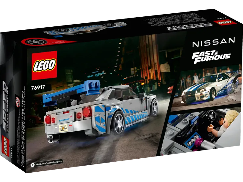 2 Fast 2 Furious Nissan Skyline GT-R (R34) von LEGO – Produktfoto 7 von 9