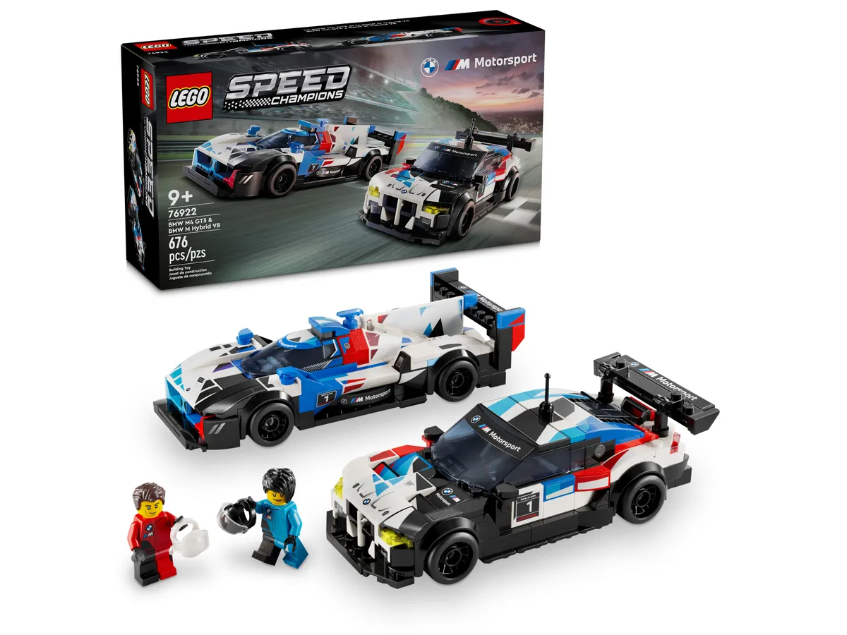 LEGO BMW M4 GT3 & BMW M Hybrid V8 Race Cars (76922) - Bild 9