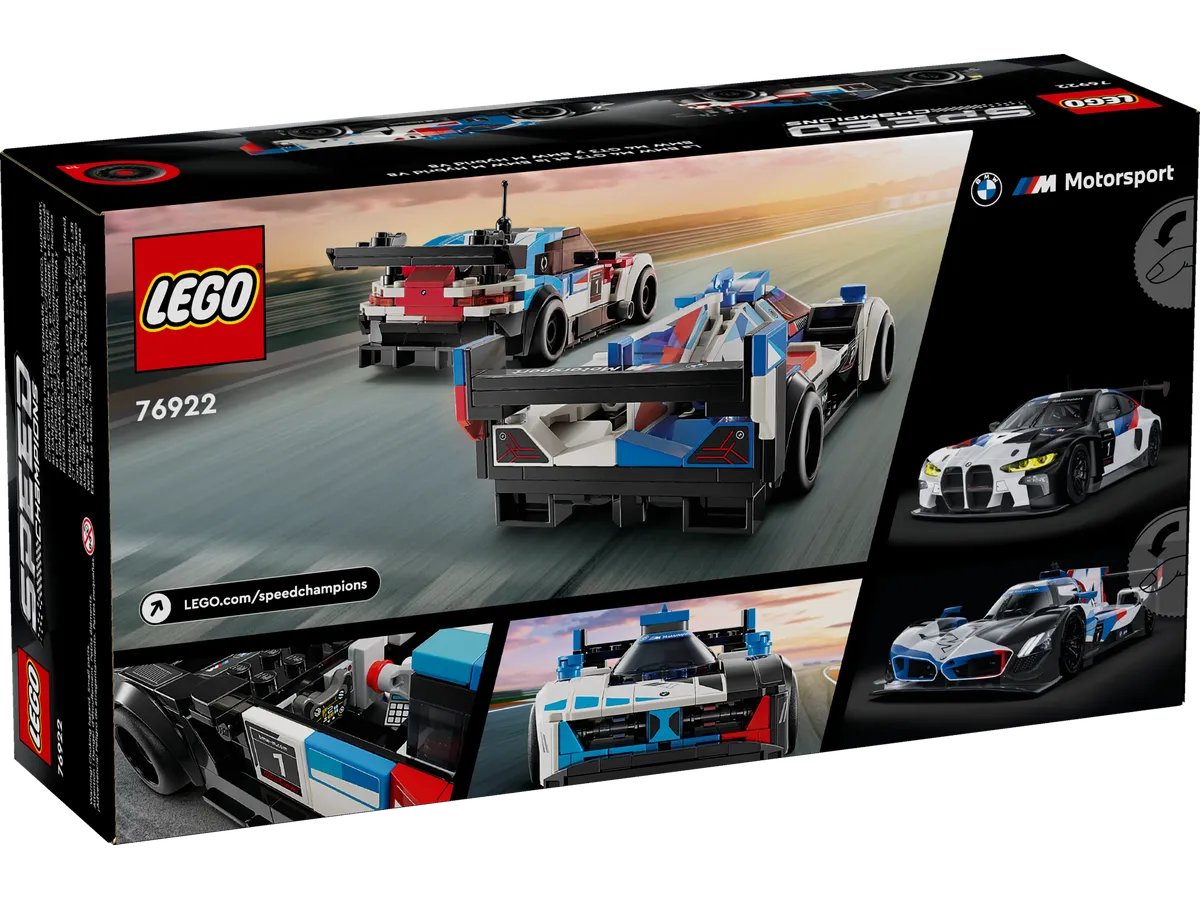LEGO BMW M4 GT3 & BMW M Hybrid V8 Race Cars (76922) - Bild 10
