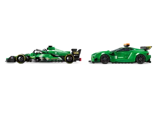 Aston Martin Safety Car & AMR23 von LEGO – Produktfoto 3 von 12
