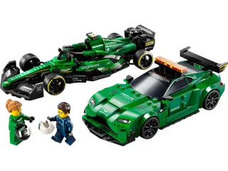 Aston Martin Safety Car & AMR23 von LEGO – Produktfoto 1 von 12